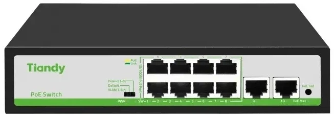 Коммутатор Tiandy TC-P3S010 H/0820/AT/90