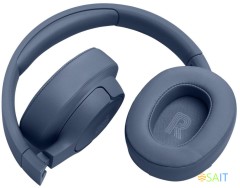 Гарнитура накладные JBL Tune 770NC 1.2м синий беспроводные bluetooth оголовье (JBLT770NCBLUCN)
