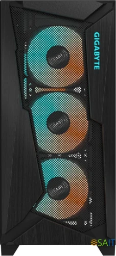 Корпус Gigabyte C301G черный без БП ATX 3x120mm 5x140mm 2xUSB3.0 audio bott PSU