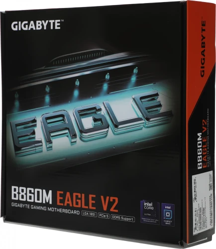 Материнская плата Gigabyte B860M EAGLE V2 Soc-1851 Intel B860 2xDDR5 mATX AC`97 8ch(7.1) 2.5Gg RAID+HDMI+DP
