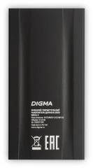 Накопитель SSD Digma USB3.2 Gen2x2 512GB DGSM8512G2MGG MEGA X 1.8" темно-серый