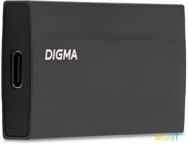 Накопитель SSD Digma USB3.2 Gen2x2 512GB DGSM8512G2MGG MEGA X 1.8" темно-серый