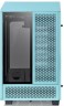 Корпус Thermaltake The Tower 100 Turquoise голубой без БП miniITX 1x120mm 3x140mm 2xUSB3.0 audio bott PSU