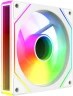 Вентилятор для корпуса Bloody CF-11 LCD ARGB 120х120x25 белый 4-pin 32дБ (упак.:1шт) (CF-11-ARGB120-WH) Ret