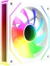 Вентилятор для корпуса Bloody CF-11 LCD ARGB 120х120x25 белый 4-pin 32дБ (упак.:1шт) (CF-11-ARGB120-WH) Ret