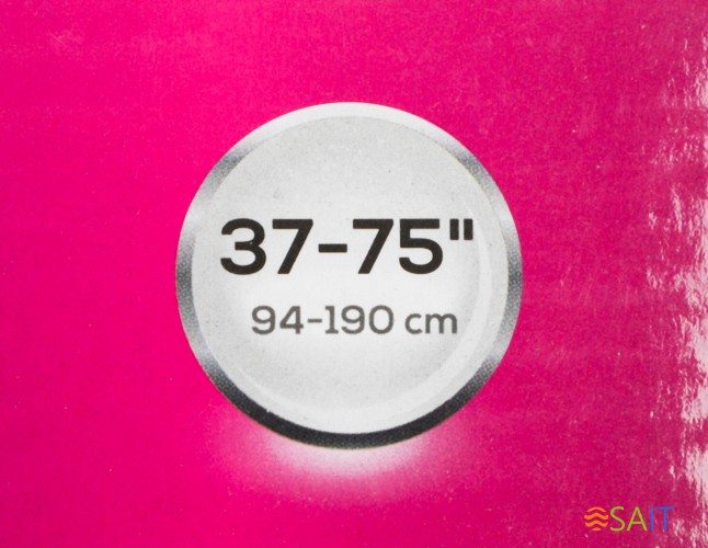 Кронштейн для телевизора Ultramounts UM839T черный 37"-70" макс.40кг настенный наклон