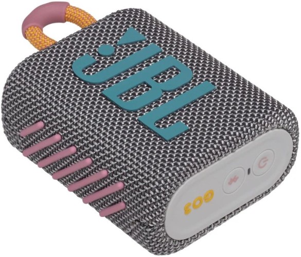 Колонка порт. JBL GO 3 серый 4.2W 1.0 BT (JBLGO3GRY)