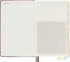 Блокнот Moleskine PASSION WINE PASWINE Large 130х210мм 400стр. подар.кор. винный