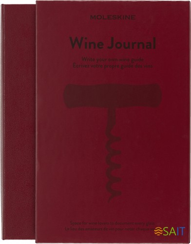 Блокнот Moleskine PASSION WINE PASWINE Large 130х210мм 400стр. подар.кор. винный
