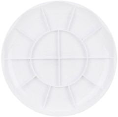 Палитра для смешивания красок Deli 68306 D190мм пластик