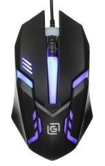 Мышь Оклик 396M INSOMNIA черный оптическая 1200dpi USB 3but (1192373)