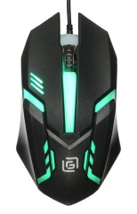 Мышь Оклик 396M INSOMNIA черный оптическая 1200dpi USB 3but (1192373)