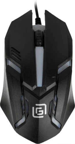 Мышь Оклик 396M INSOMNIA черный оптическая 1200dpi USB 3but (1192373)