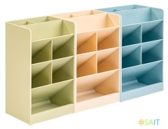 Органайзер настольный Deli 8939GREEN 120х91х205мм зеленый пластик