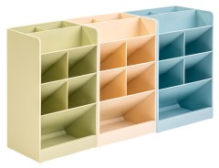 Органайзер настольный Deli 8939GREEN 120х91х205мм зеленый пластик