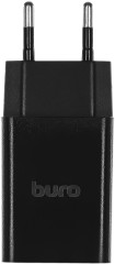 Сетевое зар./устр. Buro BUWA1 10.5W 2.1A USB-A черный (BUWA10S100BK)