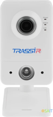 Камера видеонаблюдения IP Trassir TR-D7121IR1W Wi-Fi 2.8-2.8мм цв. корп.:белый (TR-D7121IR1W (2.8 MM))