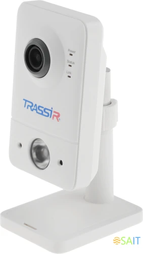 Камера видеонаблюдения IP Trassir TR-D7121IR1W Wi-Fi 2.8-2.8мм цв. корп.:белый (TR-D7121IR1W (2.8 MM))
