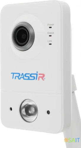 Камера видеонаблюдения IP Trassir TR-D7121IR1W Wi-Fi 2.8-2.8мм цв. корп.:белый (TR-D7121IR1W (2.8 MM))