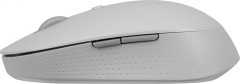 Мышь Xiaomi Mi Dual Mode Silent Edition белый оптическая 1300dpi беспров. BT/Radio для ноутбука 5but (HLK4040GL)