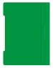 Папка-скоросшиватель Бюрократ Люкс -PSL20GRN A4 прозрач.верх.лист пластик зеленый 0.14/0.18
