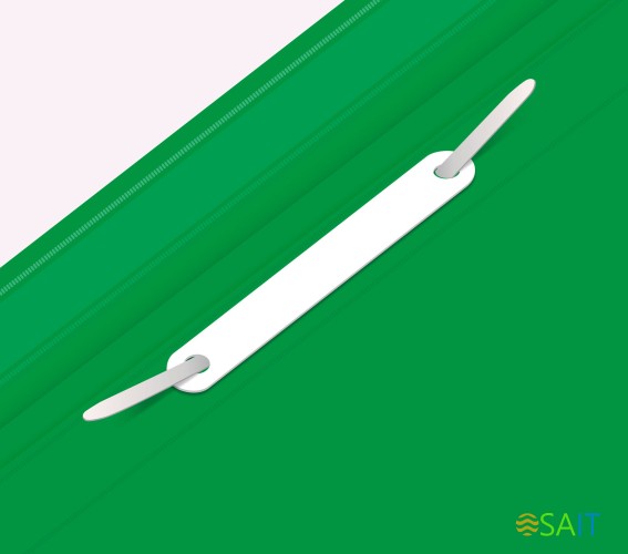 Папка-скоросшиватель Бюрократ Люкс -PSL20GRN A4 прозрач.верх.лист пластик зеленый 0.14/0.18