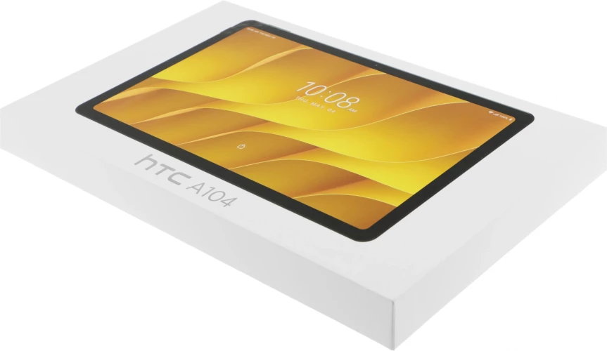Планшет HTC A104 T606 (1.6) 8C RAM8Gb ROM128Gb 10.36" IPS 2000x1200 4G 2Sim Android 13 черный 5Mpix 5Mpix BT WiFi microSDHC 256Gb GPRS EDGE 7000mAh 63hr 500hrs