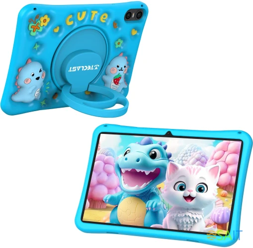 Планшет Teclast P30T Kids A523 (1.8) 8C RAM4Gb ROM64Gb 10.1" IPS 1280x800 Android 14 синий 5Mpix 2Mpix BT WiFi microSD 256Gb 6000mAh 10hr