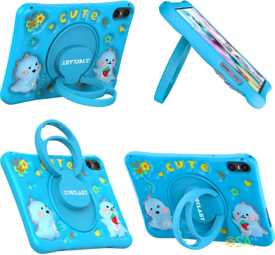 Планшет Teclast P30T Kids A523 (1.8) 8C RAM4Gb ROM64Gb 10.1" IPS 1280x800 Android 14 синий 5Mpix 2Mpix BT WiFi microSD 256Gb 6000mAh 10hr