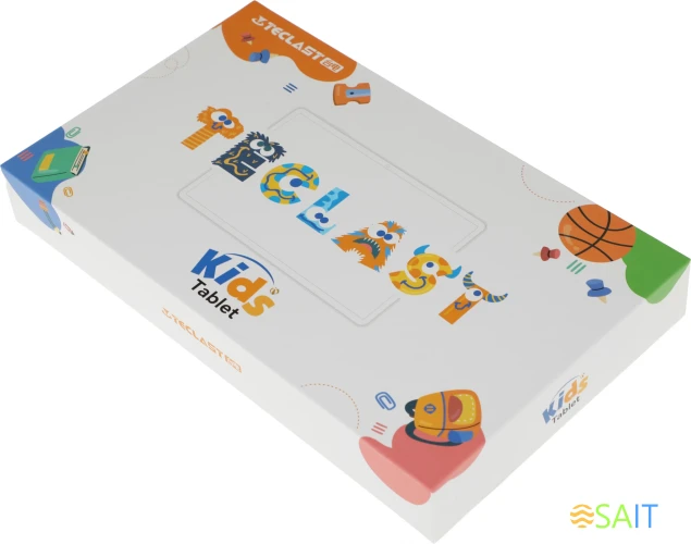 Планшет Teclast P30T Kids A523 (1.8) 8C RAM4Gb ROM64Gb 10.1" IPS 1280x800 Android 14 синий 5Mpix 2Mpix BT WiFi microSD 256Gb 6000mAh 10hr