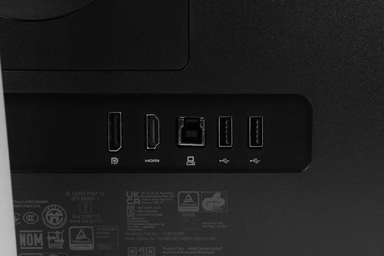 Монитор HP 27" E27 G5 черный IPS LED 16:9 HDMI матовая HAS Piv 300cd 178гр/178гр 1920x1080 75Hz DP FHD USB 6.96кг