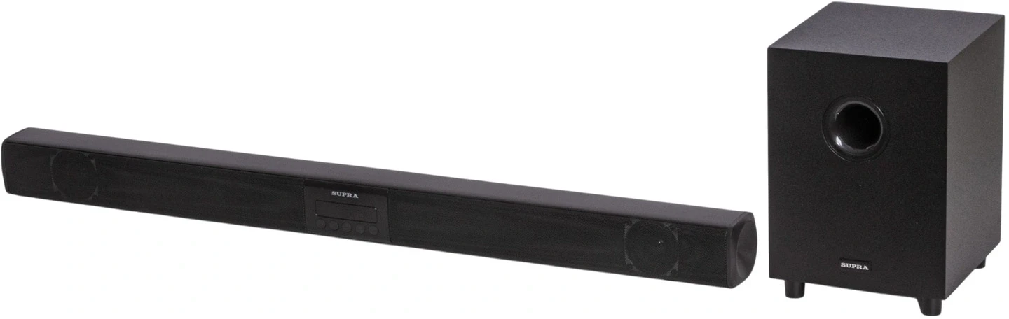Саундбар Supra SSB-21 2.1 100Вт+180Вт черный