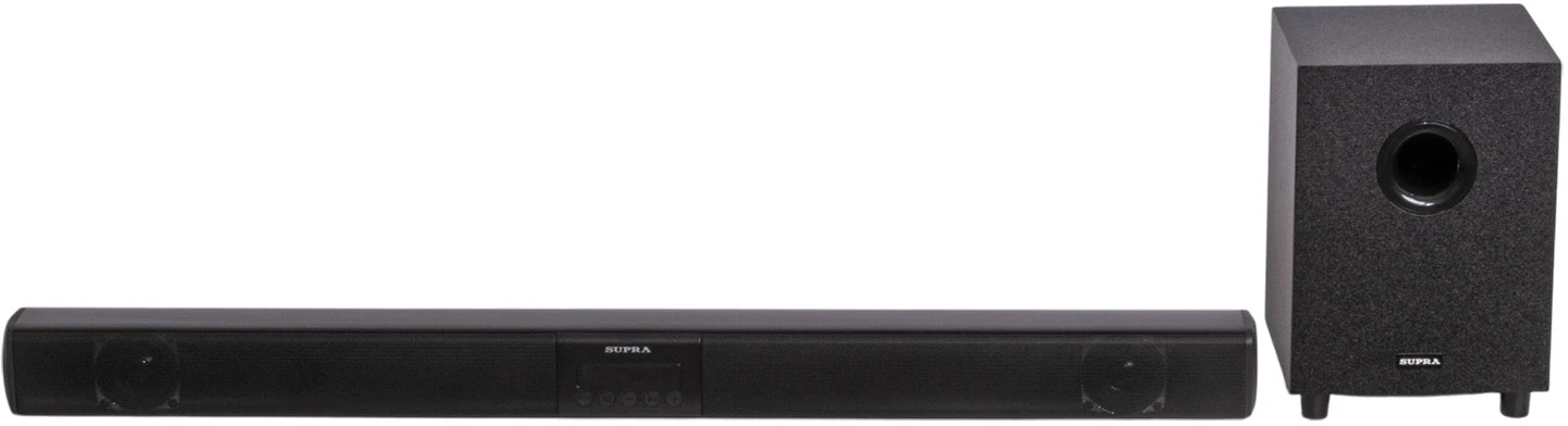 Саундбар Supra SSB-21 2.1 100Вт+180Вт черный