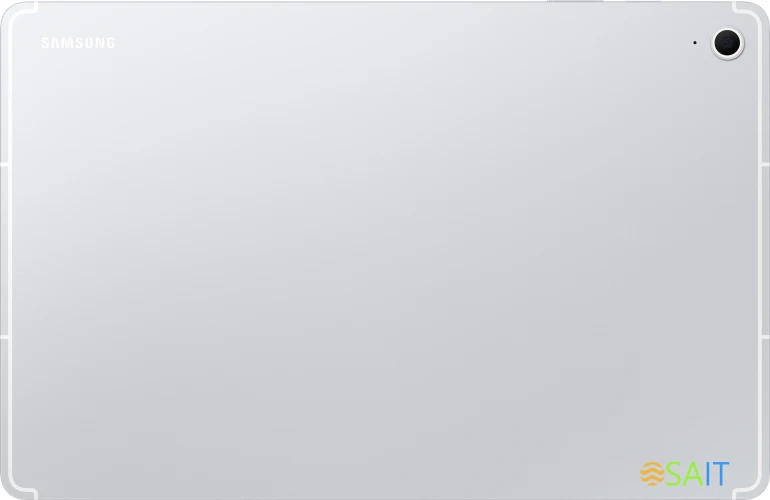 Планшет Samsung Galaxy Tab S10 FE+ SM-X626B 1580 (2.9) 8C RAM8Gb ROM128Gb 13.1" TFT 2880x1800 5G eSIM Android 15 серебристый 13Mpix 12Mpix BT WiFi microSD 1Tb 10090mAh