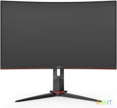 Монитор AOC 27" Gaming C27G2ZU черный/красный VA LED 0.5ms 16:9 HDMI M/M матовая HAS Piv 300cd 178гр/178гр 1920x1080 240Hz FreeSync Premium DP FHD USB 5.5кг