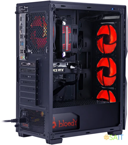 ПК Bloody BD-PC CH61C1 MT i5 12400F (2.5) 16Gb SSD1Tb RTX4060 8Gb Windows 11 Home 64 GbitEth 500W черный (RUS) (2085729)