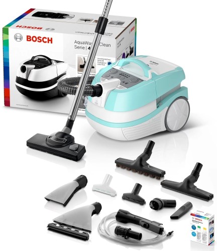 Пылесос моющий Bosch BWD420HYG 2000Вт бирюзовый/белый