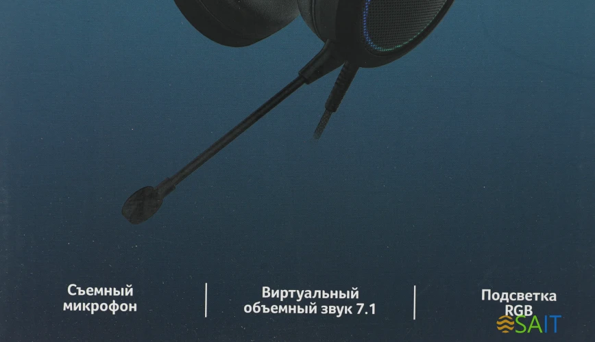 Наушники с микрофоном Acer AHW120 черный 2.1м мониторные USB оголовье (ZL.HDSCC.01C)