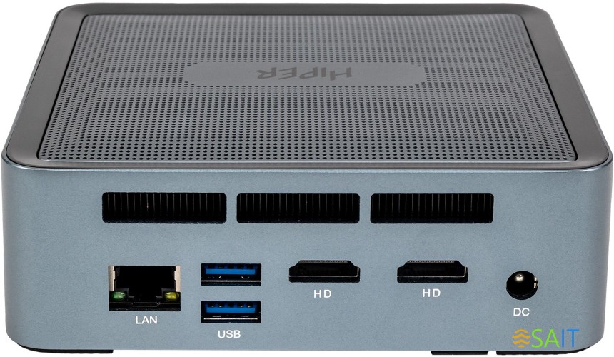 Неттоп Hiper EXPERTBOX ED20 i5 1240P (1.7) 8Gb SSD256Gb Iris Xe noOS GbitEth WiFi BT 65W черный (ED20-I5124R8N2NSG)