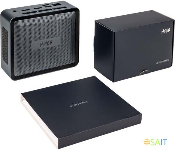 Неттоп Hiper EXPERTBOX ED20 i5 1240P (1.7) 8Gb SSD256Gb Iris Xe noOS GbitEth WiFi BT 65W черный (ED20-I5124R8N2NSG)