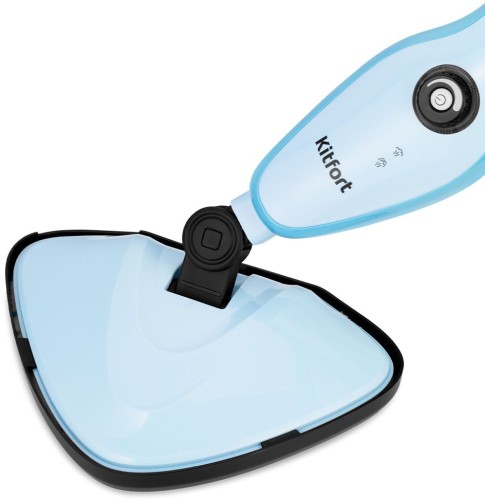 Швабра паровая Kitfort КТ-1046 1500Вт голубой