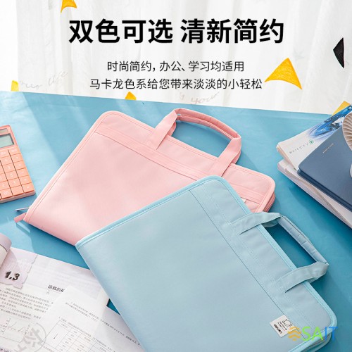 Папка-портфель Deli 72561BLUE 13 отдел. A4 терилен синий