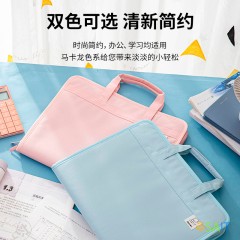 Папка-портфель Deli 72561BLUE 13 отдел. A4 терилен синий