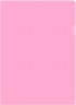 Папка-уголок Бюрократ Pastel -EPAST/PINK A4 пластик 0.18мм розовый