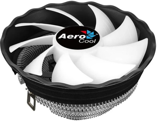 Устройство охлаждения(кулер) Aerocool Air Frost Plus RGB Soc-AM5/AM4/1200/1700/1851 черный 3-pin 24dB Al 110W 360gr Ret (AIR FROST PLUS FRGB 3P)