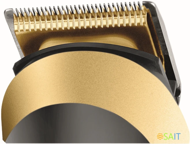 Триммер Rowenta TN9118F0 черный/золотистый (насадок в компл:9шт)