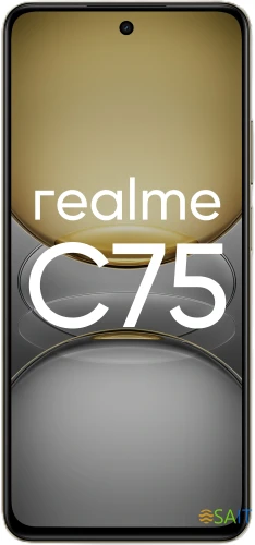 Смартфон Realme RMX3941 C75 256Gb 8Gb золотой моноблок 3G 4G 2Sim 6.72" 1080x2400 Android 14 50Mpix 802.11 a/b/g/n/ac NFC GPS GSM900/1800 GSM1900 A-GPS microSD max2048Gb
