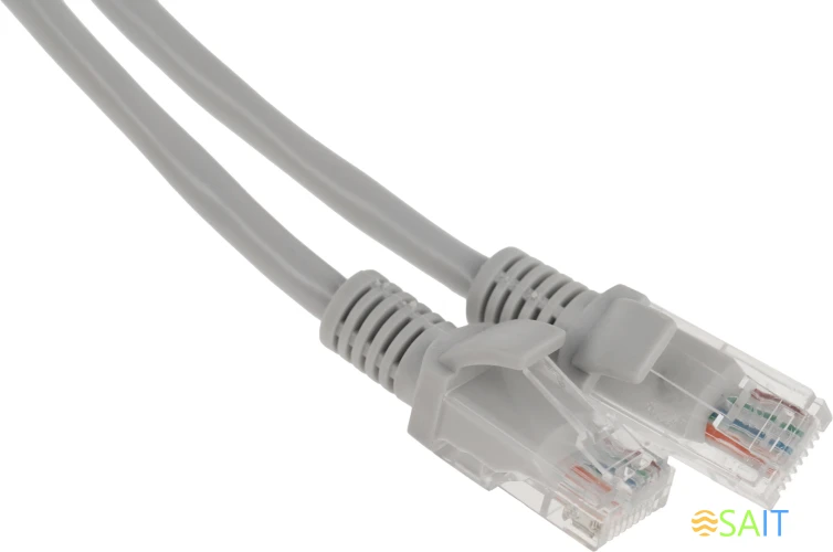 Патч-корд Premier PP12-1M 1000Гбит/с UTP 4 пары cat.5E CCA molded 1м серый RJ-45 (m)-RJ-45 (m)