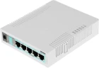 Коммутатор MikroTik RB260GS CSS106-5G-1S (L2) 5x1Гбит/с 1SFP управляемый