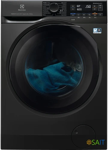 Стиральная машина Electrolux EW8W261BG пан.англ. загр.фронтальная макс.:10кг (с сушкой) черный инвертор